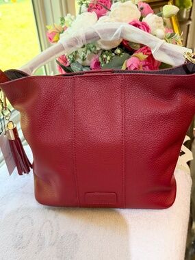NWT Pom Pom London Lambeth Bucket Handbag